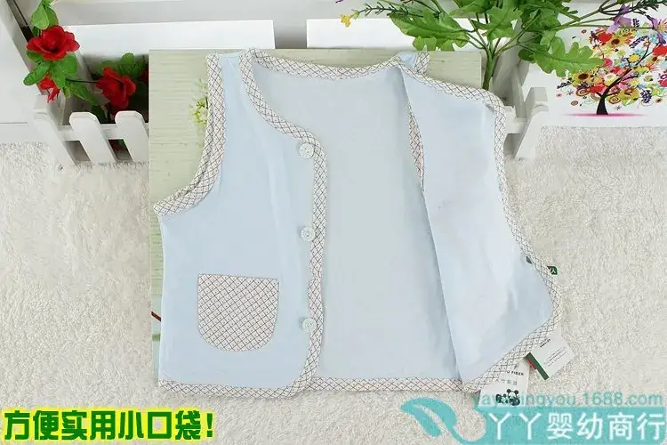 Newborn Waistcoat for Baby Boys Girls Double Layer Summer Spring Autumn — feature 20