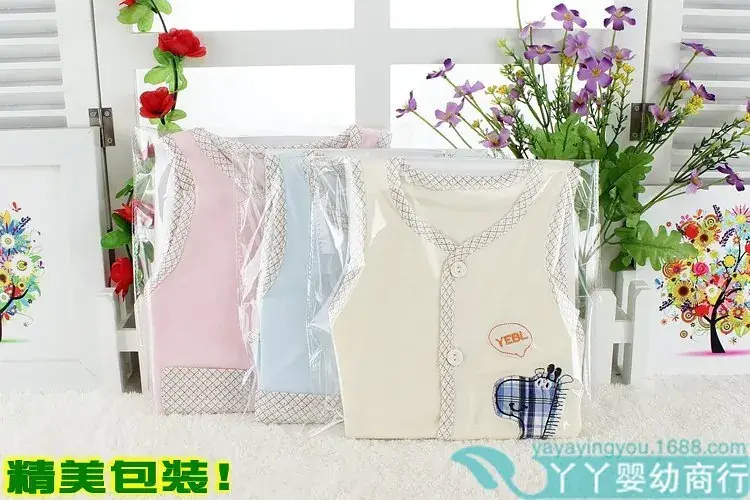 Newborn Waistcoat for Baby Boys Girls Double Layer Summer Spring Autumn — feature 30