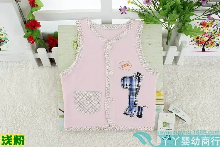 Newborn Waistcoat for Baby Boys Girls Double Layer Summer Spring Autumn — feature 9