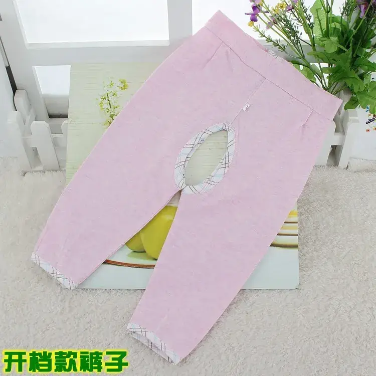 Newborn Lace-Up Underwear Suit Pink Heshang - Image 3