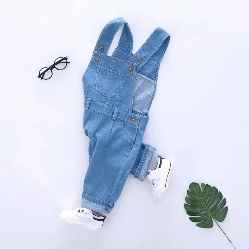 Baby Denim Pants with Rabbit Embroidery Spring & Autumn - Image 7
