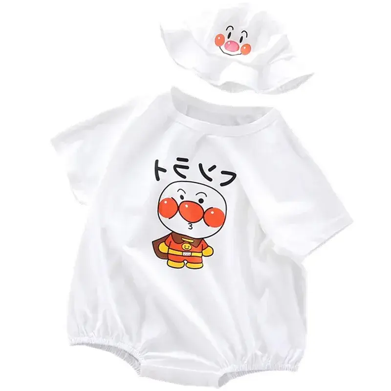 Baby Wrap Fat Clothes White Triangle Newborn Jumpsuit