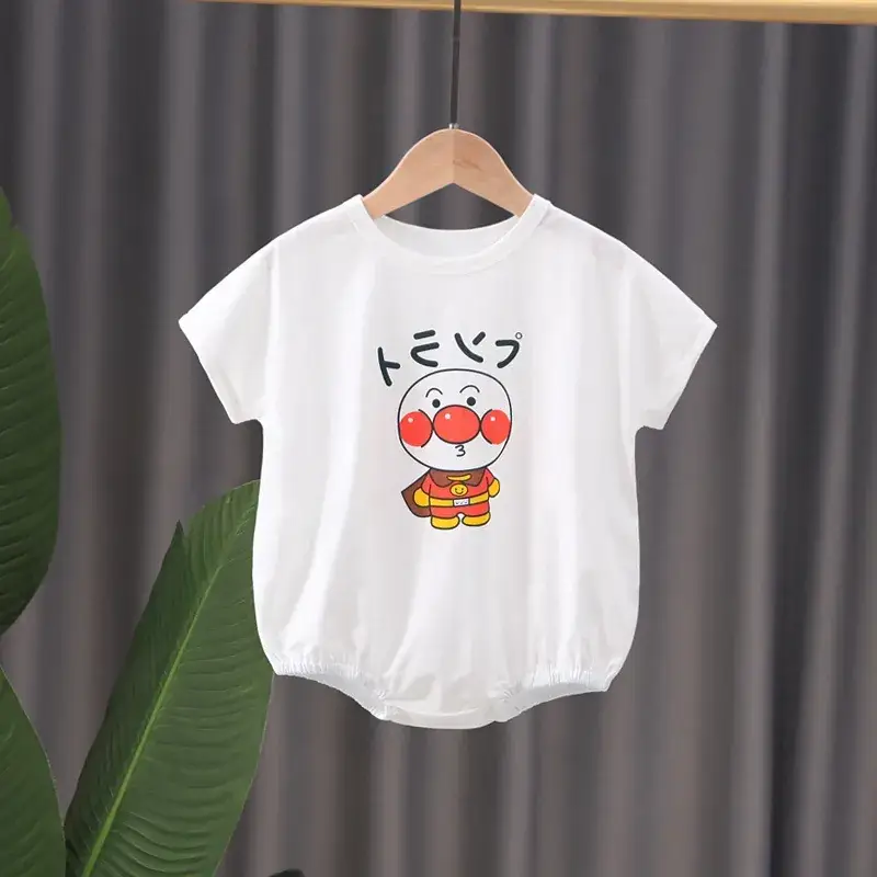 Baby Wrap Fat Clothes White Triangle Newborn Jumpsuit