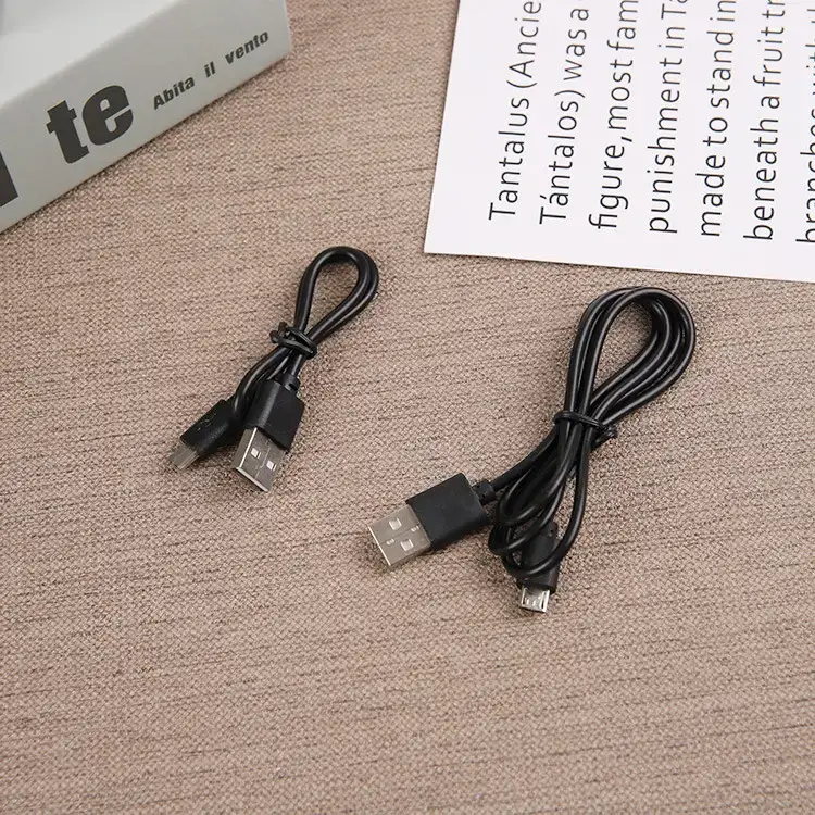 80cm Mike Charging Cable 50cm Small Fan 30cm V8 Cable 1m Android Cable Eco-Friendly Data Cable - Image 3
