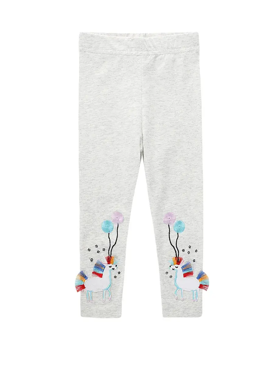 Girls Cotton Leggings 2025 Spring Summer Floral Print - Image 6