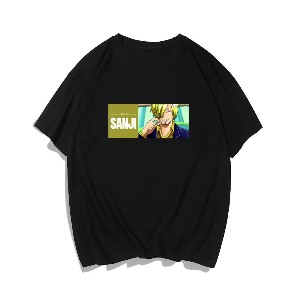 Men's Blue One Piece T-Shirt Shanzhi Anime Design