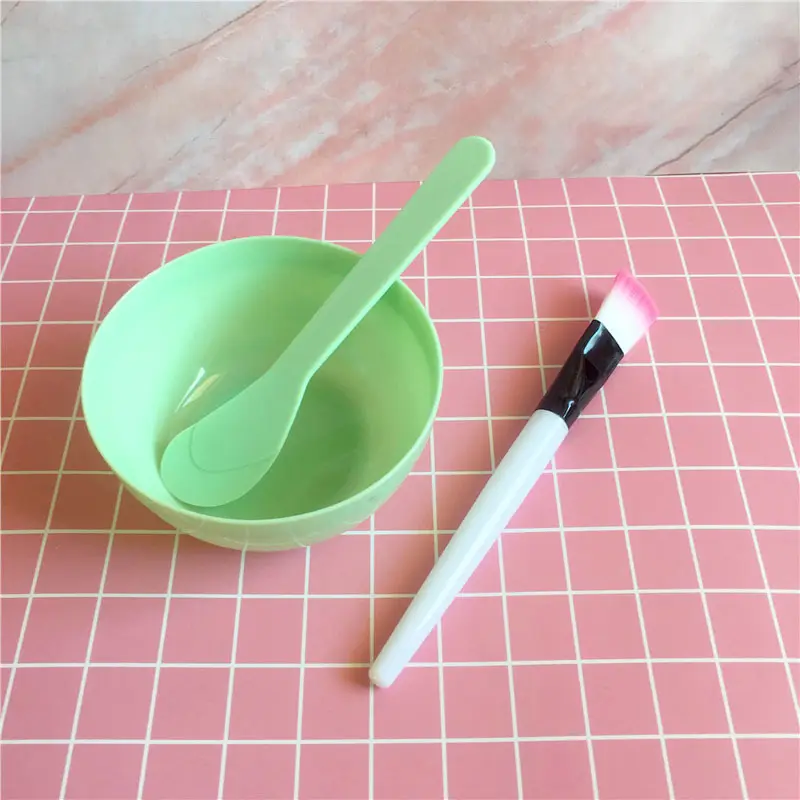 Korean 3-in-1 Korean Plastic Mask Bowl Set - Image 3