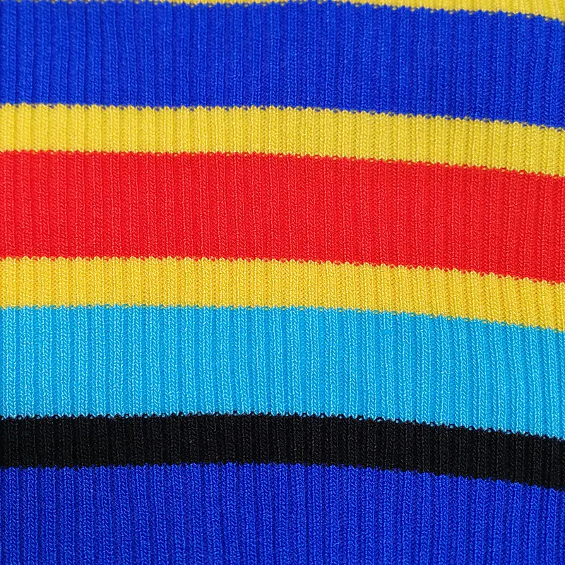 Multi-Color Striped Hottie Sling Vest Short Navel-Baring Vest — feature 16
