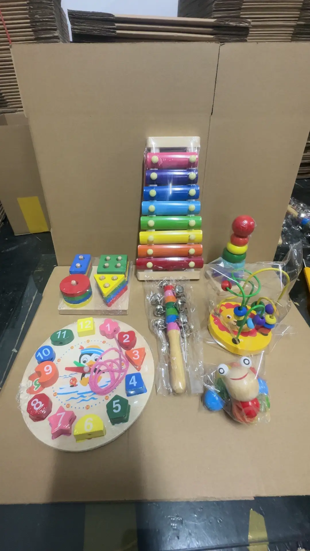 Children's 8-Tone Qin Alarm Clock & Piano Toy Set - Image 12