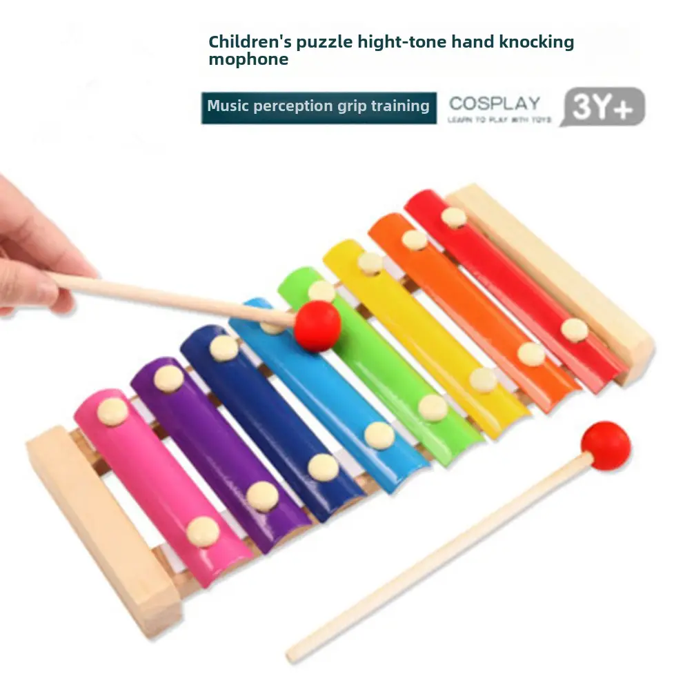 Children's 8-Tone Qin Alarm Clock & Piano Toy Set - Image 3