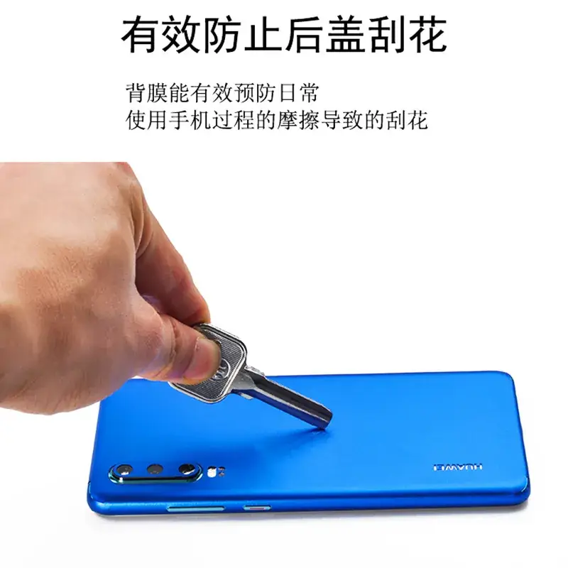 Blue Silicone Phone Case with Flip Stick