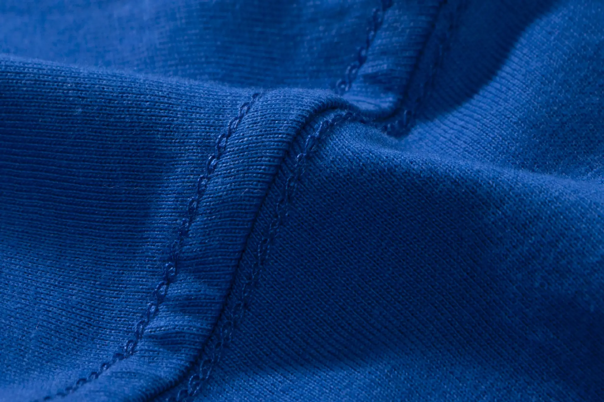 Light Blue Wash Cotton Round Neck T-Shirt for Men Women — feature 5