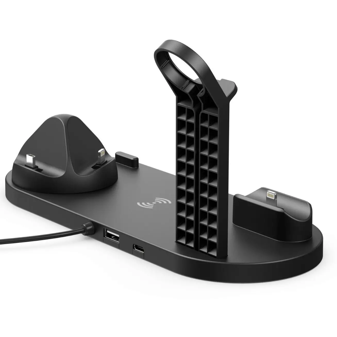 iWatch & Phone Stand 15W Dual Rotatable