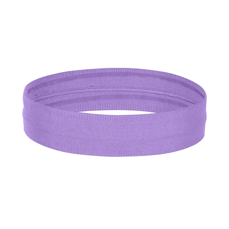 Blue Silicone Crossbody Headband for Sports - Image 3