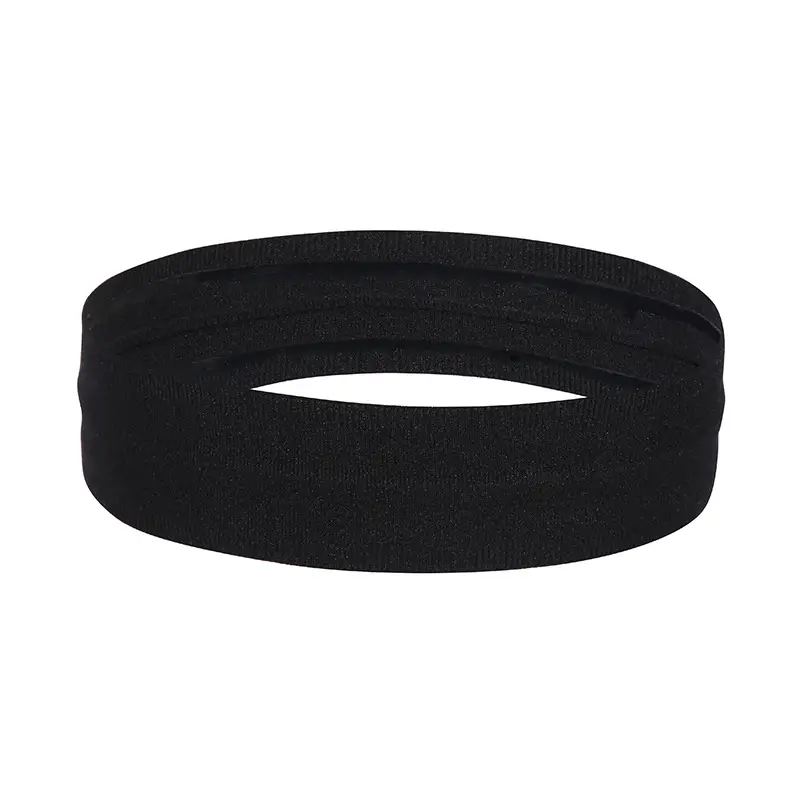 Blue Silicone Crossbody Headband for Sports - Image 4
