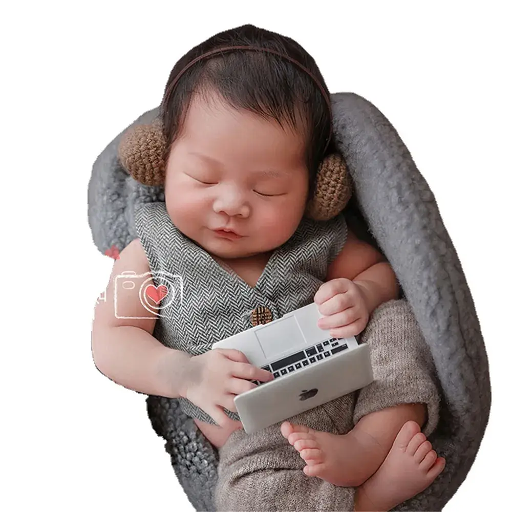 Newborn Mini Headphone Set for Baby Photo Playtime - Image 11