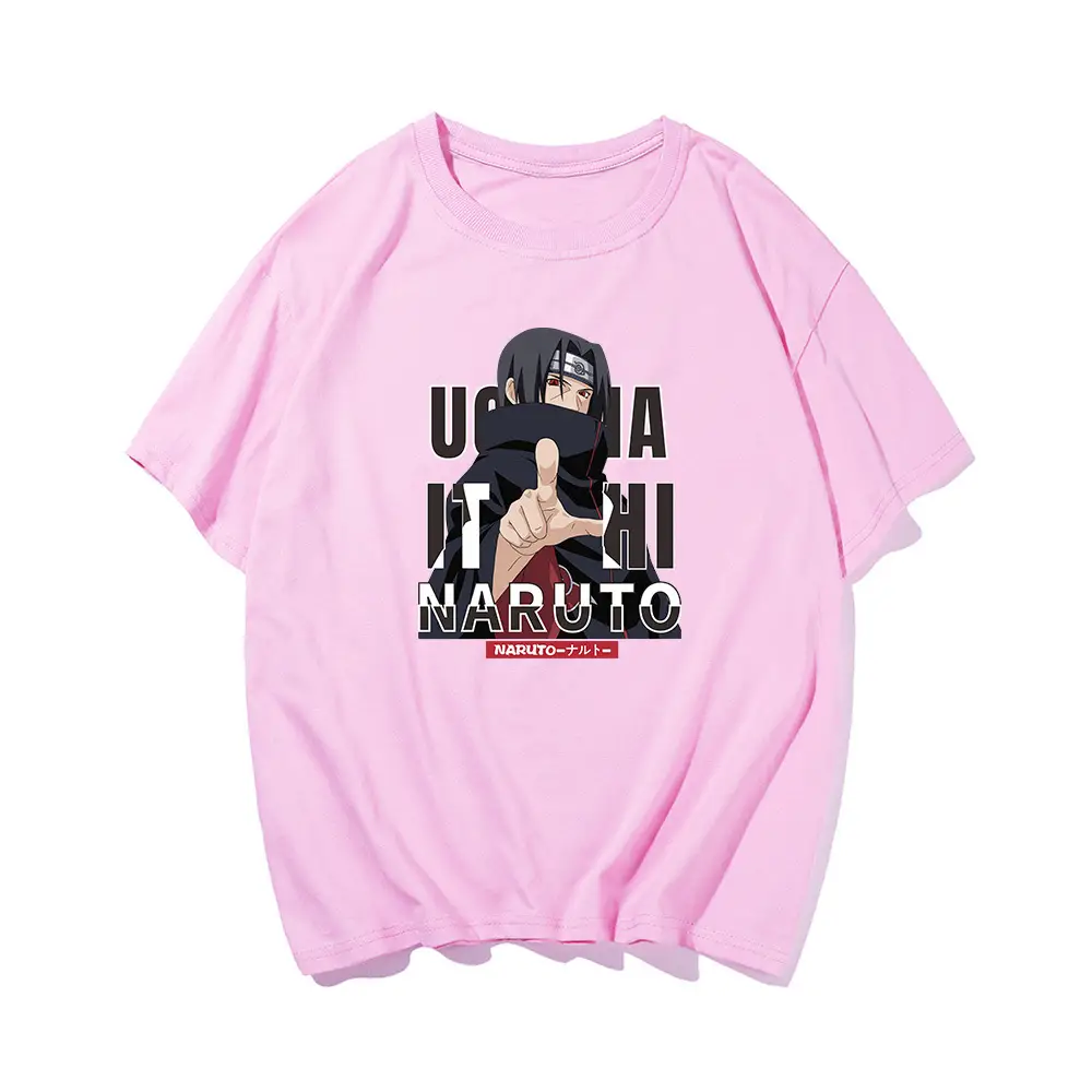 Men Summer Cartoon T-Shirt White Anime Design - Image 10