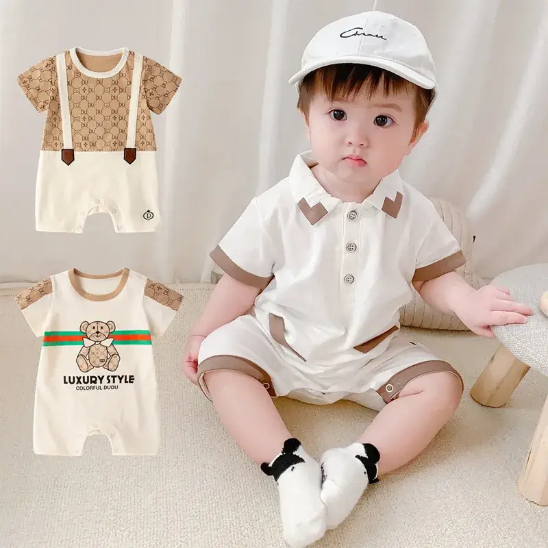 Cute Baby One-piece Hare Suit Summer Wear