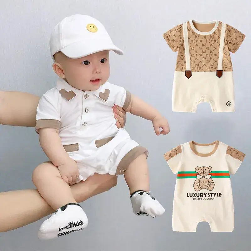 Cute Baby One-piece Hare Suit Summer Wear
