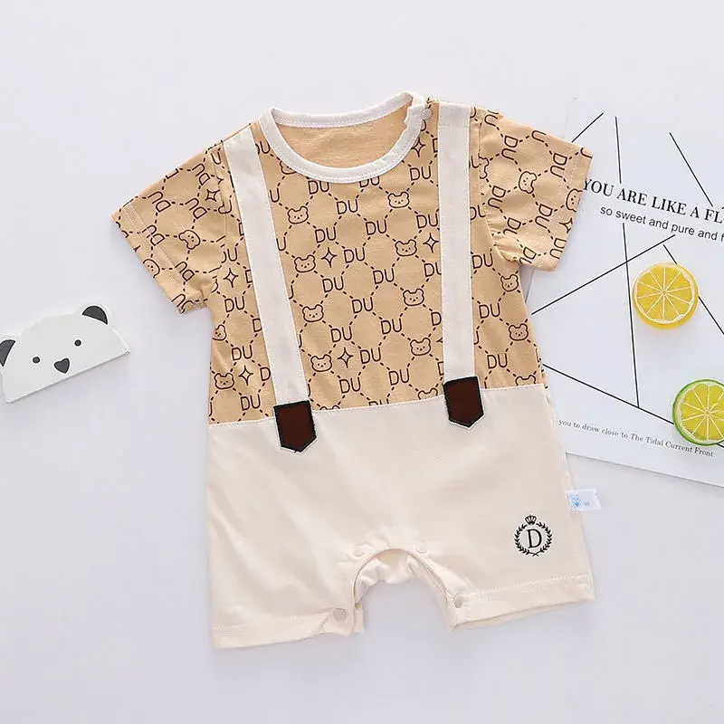 Cute Baby One-piece Hare Suit Summer Wear