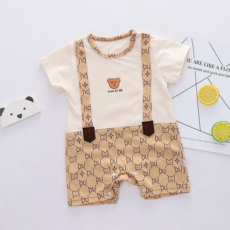 Cute Baby One-piece Hare Suit Summer Wear