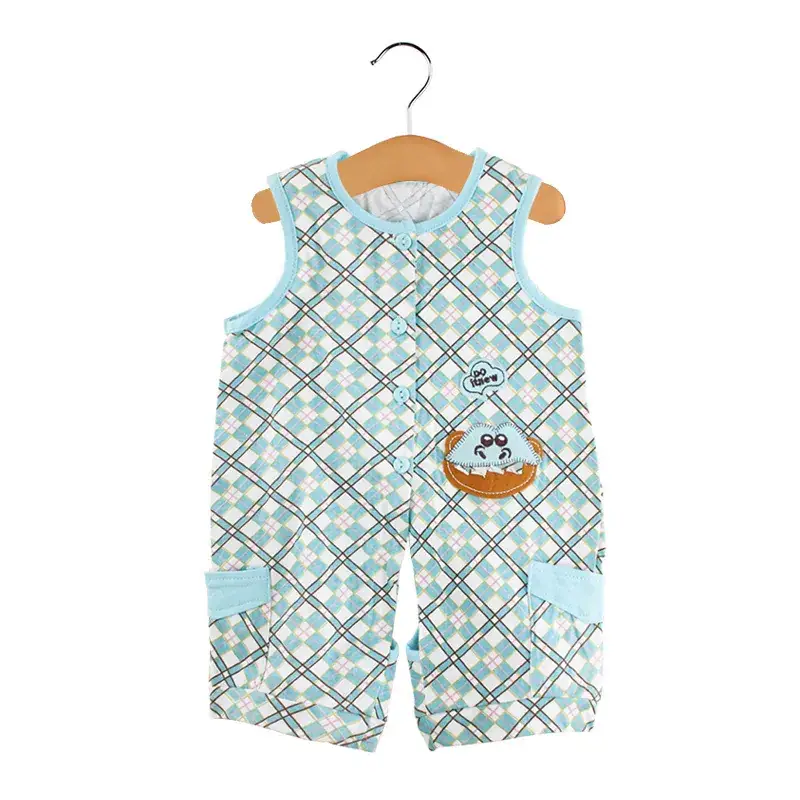 Cute Baby Siamese Sleeveless Outfit Newborn