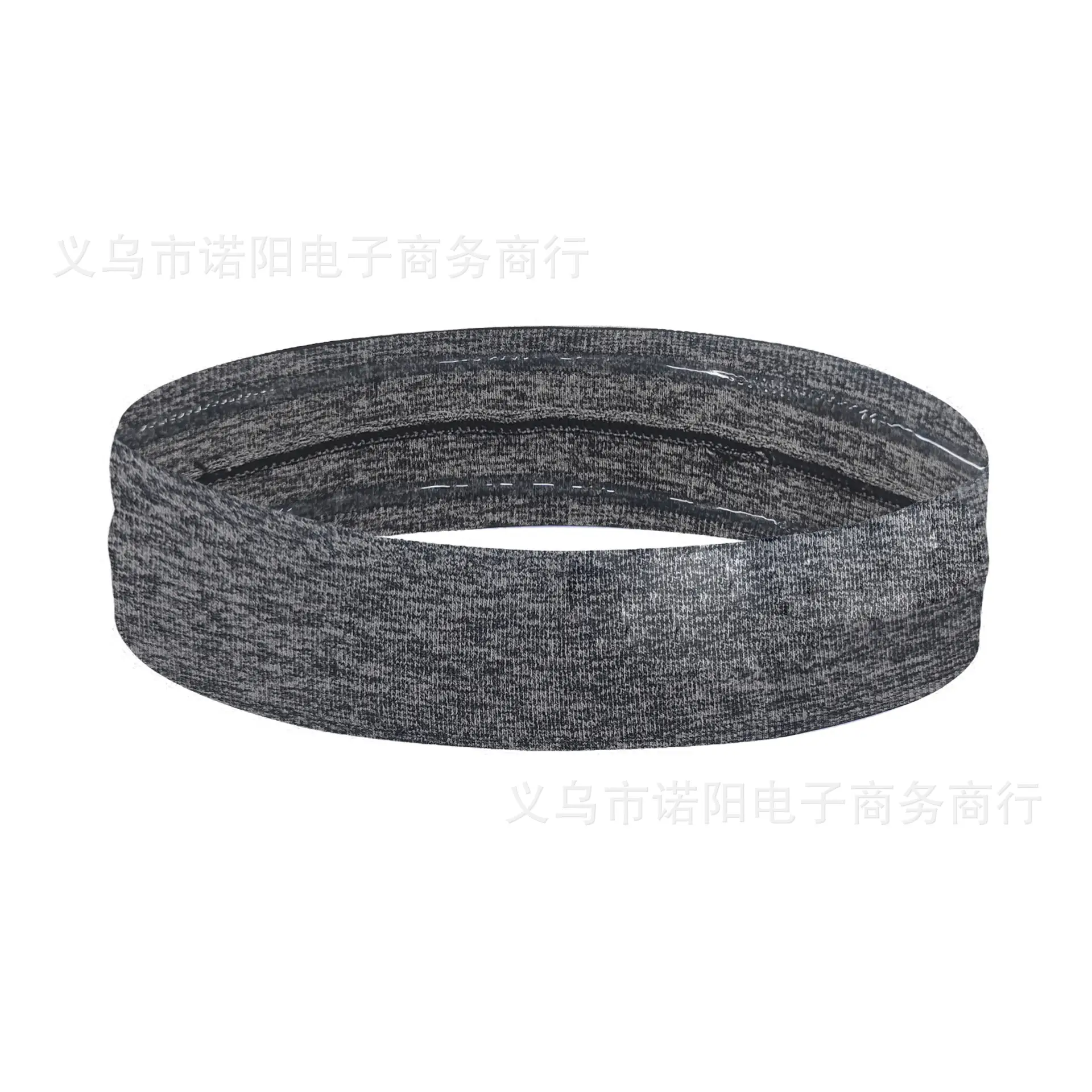 Blue Silicone Crossbody Headband for Running Yoga Sports - Image 14
