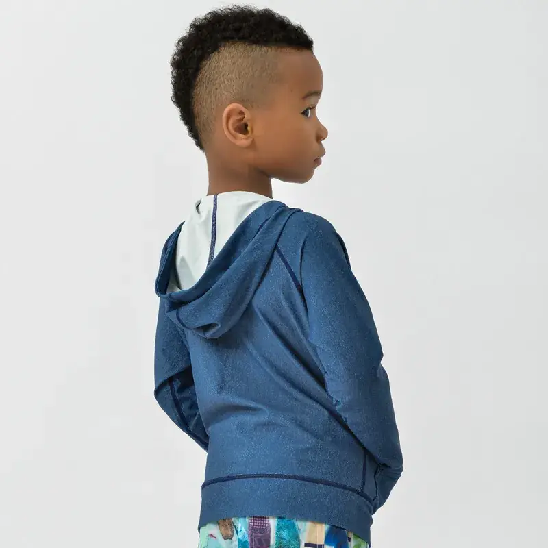 Girls Hooded Sunscreen Jacket White Summer Wear - Image 5