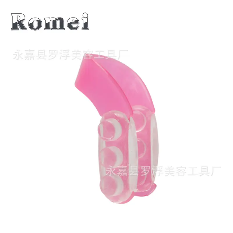 Silicone Nose Clips for Nose Pads, Pink & White, 2 Pcs - Image 5