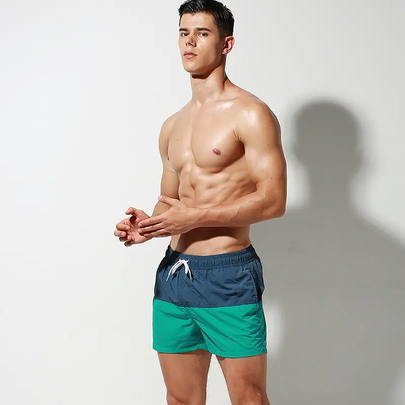 Men's Color Matching Beach Pants S6915 - Image 2