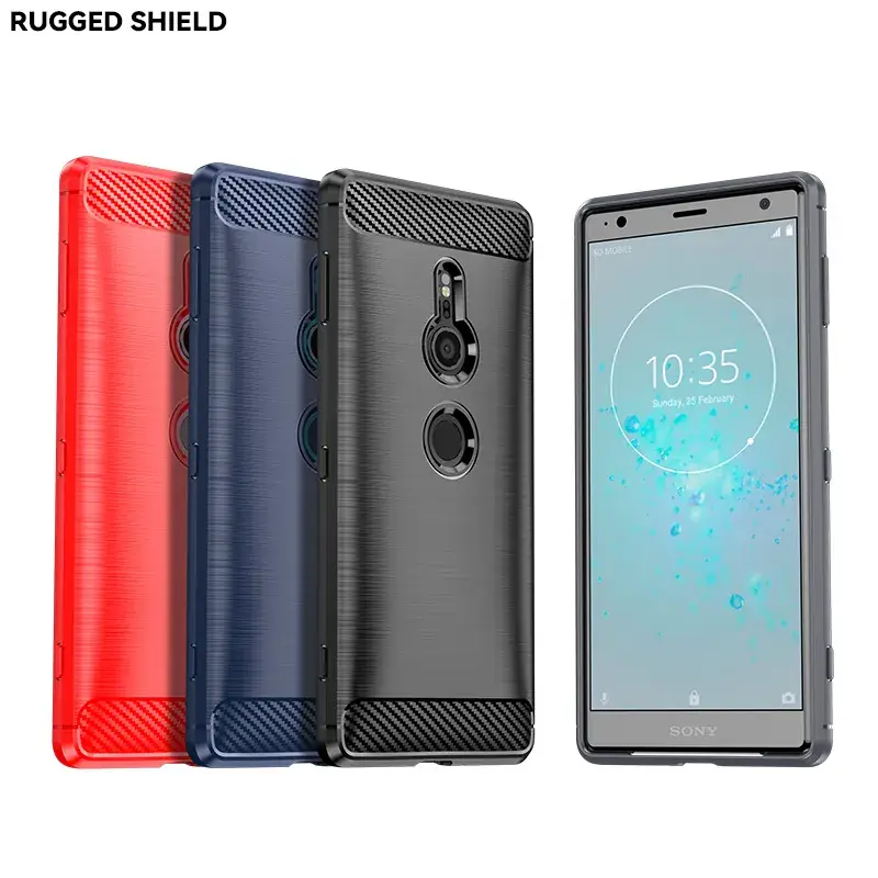 Sony XZ2 Protective Case Brushed Black - Image 5