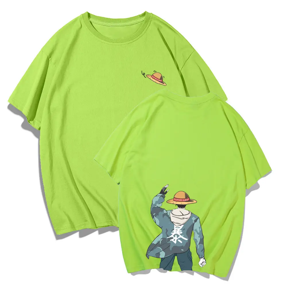 Men Women Orange One Piece T-Shirt Shorts Set - Image 5