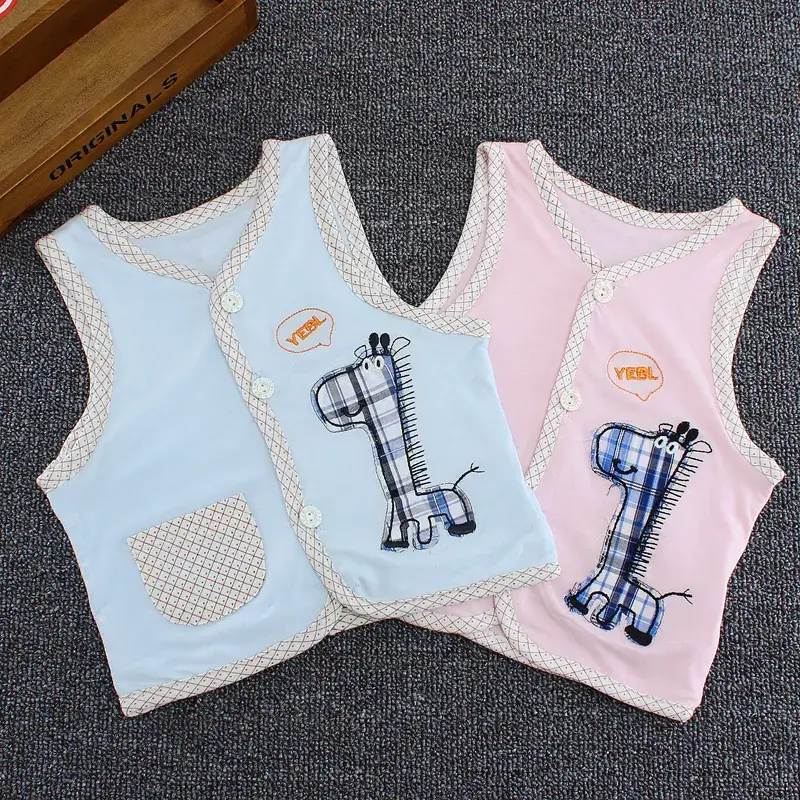 Newborn Belly Vests Baby Warm Cotton Horse Clip Waistcoat