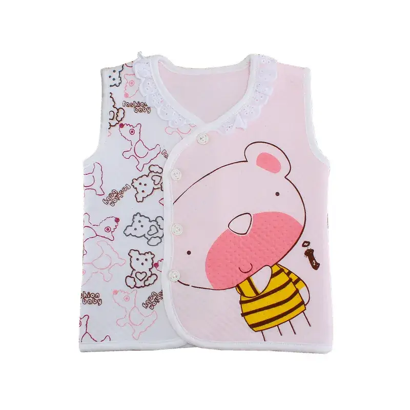 Newborn Belly Vests Baby Warm Cotton Horse Clip Waistcoat