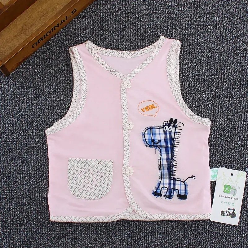 Newborn Belly Vests Baby Warm Cotton Horse Clip Waistcoat