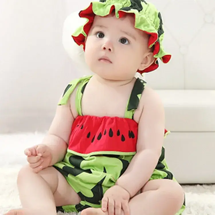Orange Tiger Baby Crawling One-Piece Set - Image 7