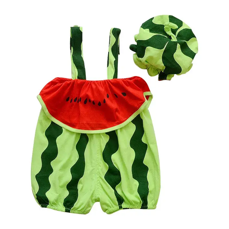 Orange Tiger Baby Crawling One-Piece Set - Image 9
