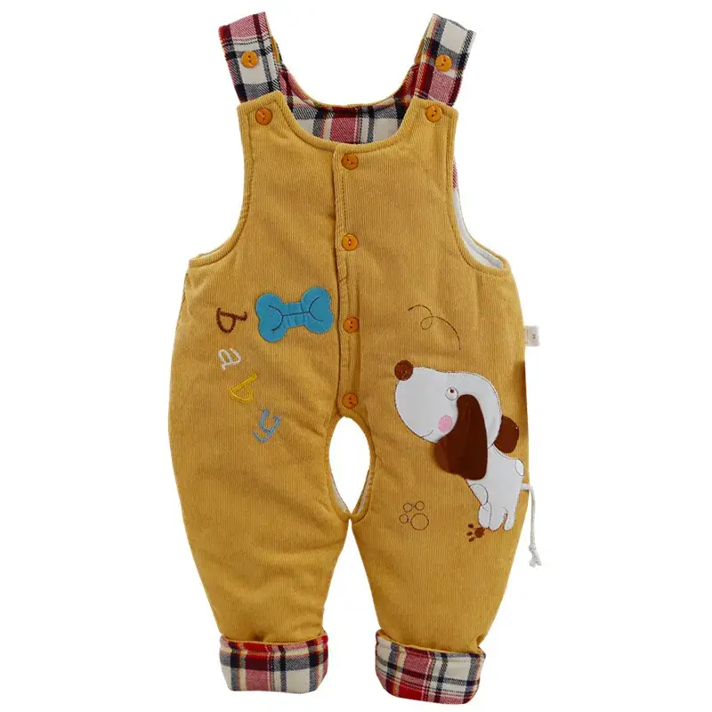 Baby's Fleece-Lined Sleeve Pants Set Open Fall Winter