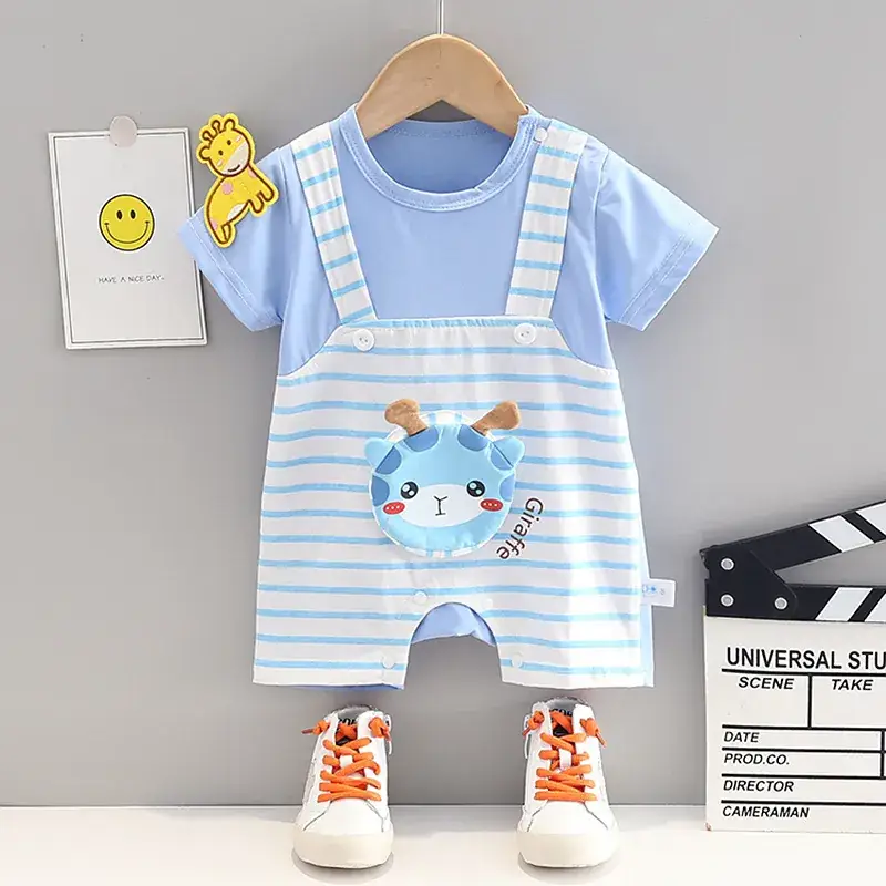 Newborn Baby Fart Coat Orange Polka Dot Shorts Set - Image 7