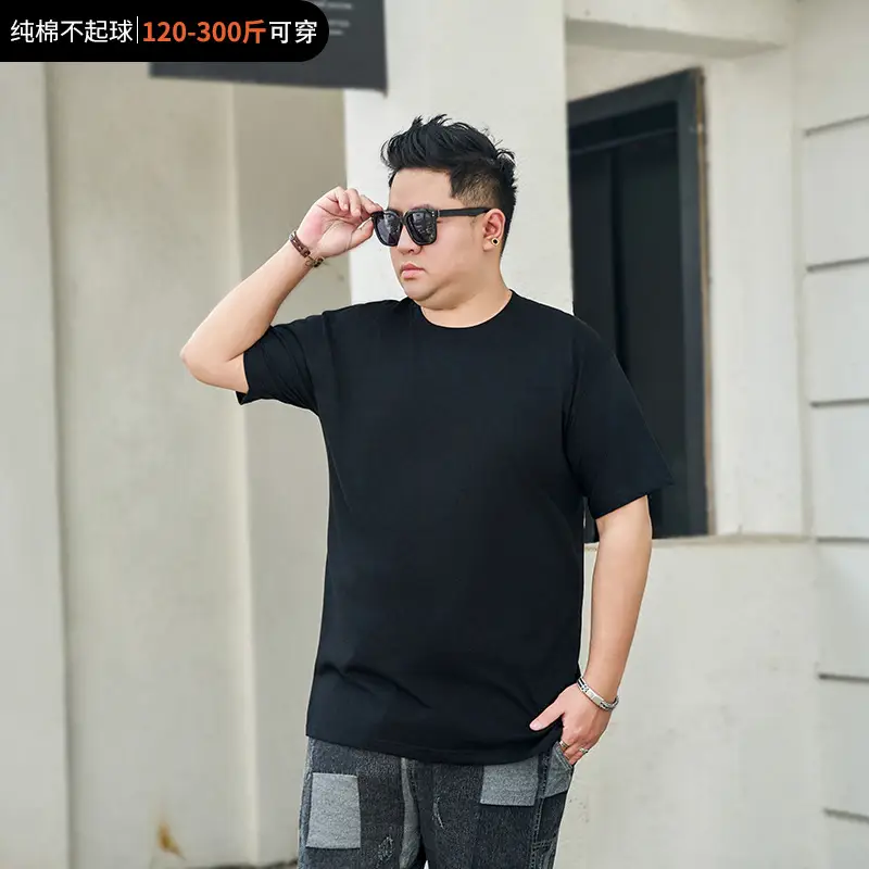 Men Navy Blue Fatty Fatty T-Shirt Large - Image 3