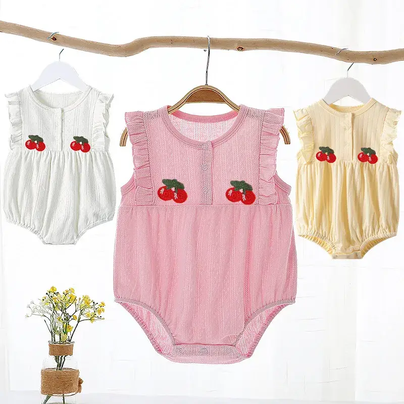 Baby Girl Princess One-Piece Romper Yellow Triangle Design - Image 6