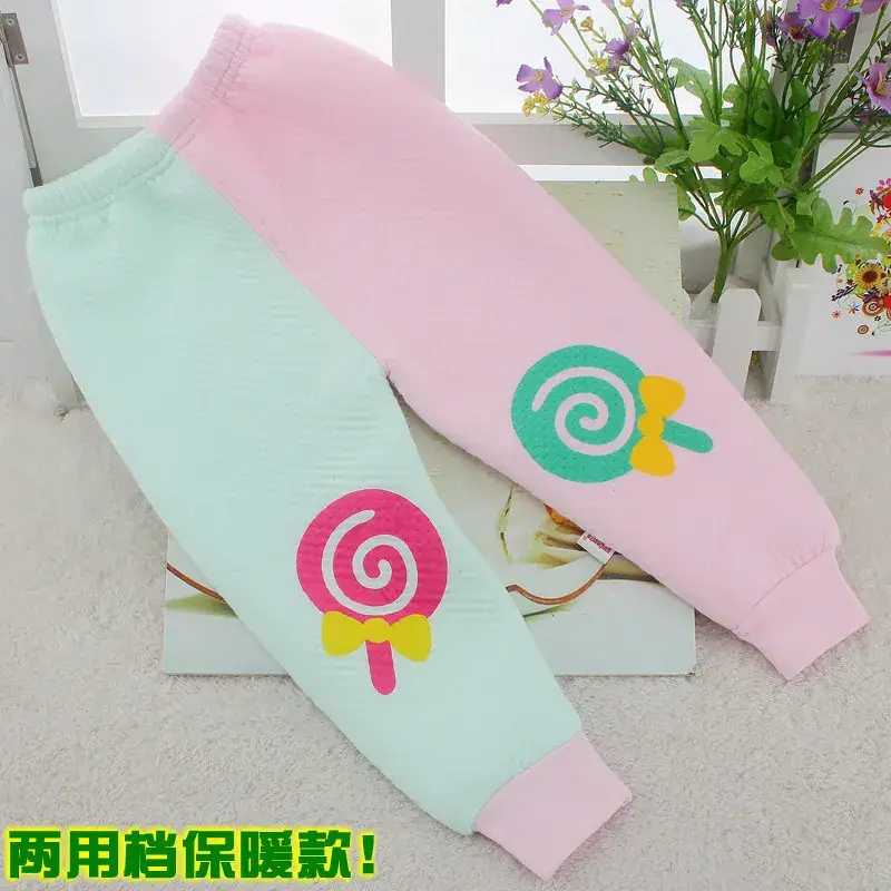 Children Thermal Underwear Set Pink Blue 3Yrs Spring Autumn - Image 5
