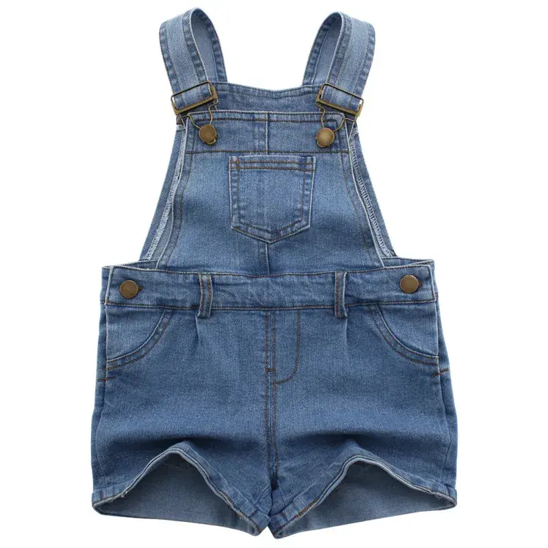 Baby Denim Overalls Set for Girls Summer Casual Wear - Image 6