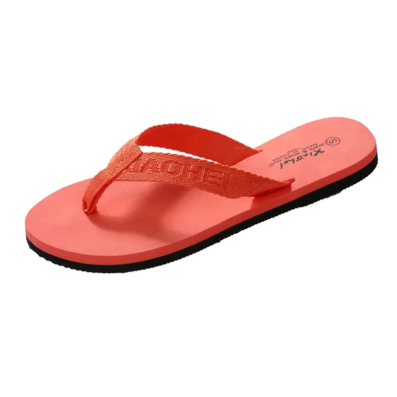 Women Green Rubber Flat Sandals Wholesale