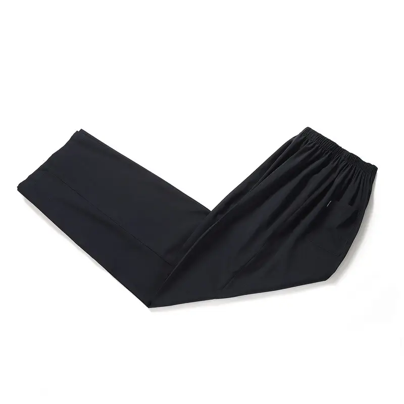 Men's Chinese-style Ruyi Pants Cream Loose Summer Wear — feature 13
