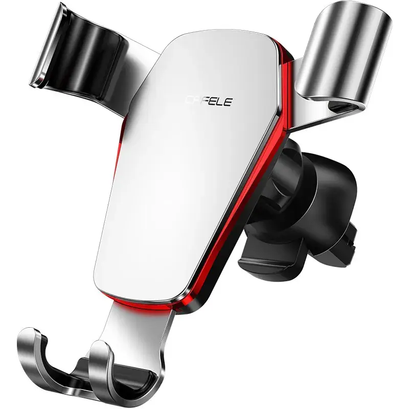 Gravity Sensor Car Phone Mount Bracket Blue Metal - Image 14
