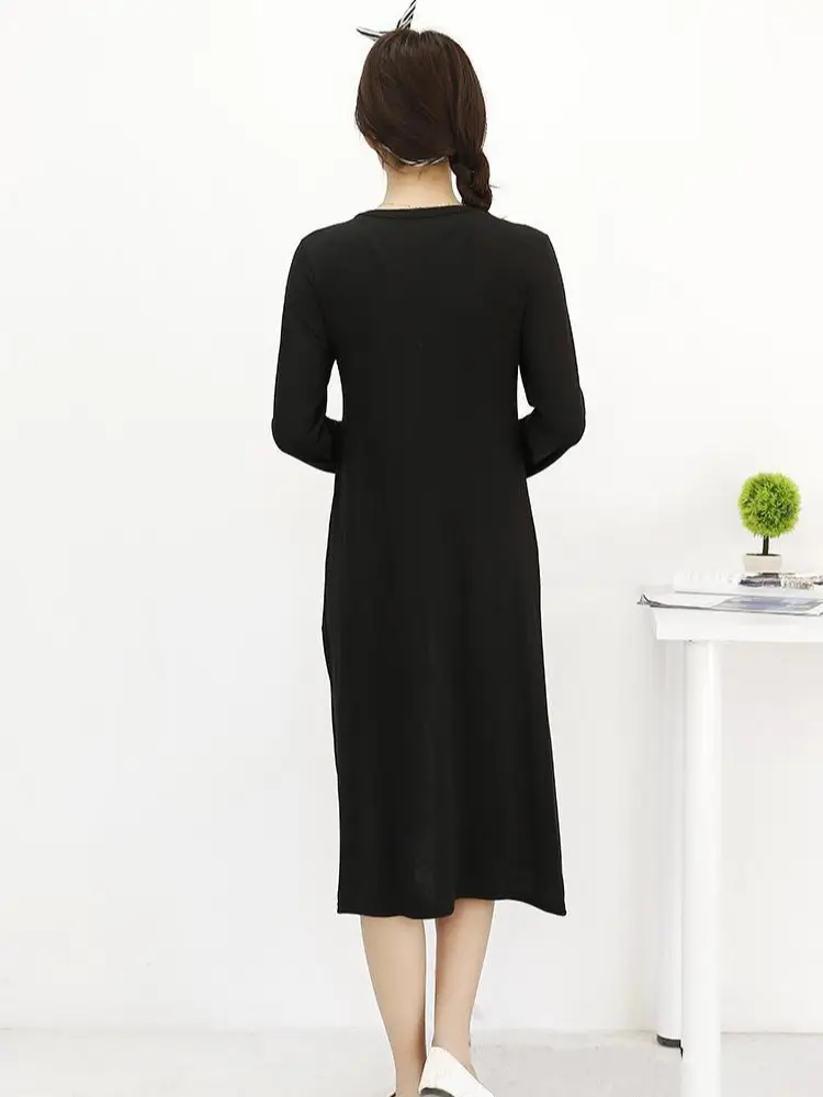 Women Long Sleeve Sun Protection Cardigan Black - Image 10