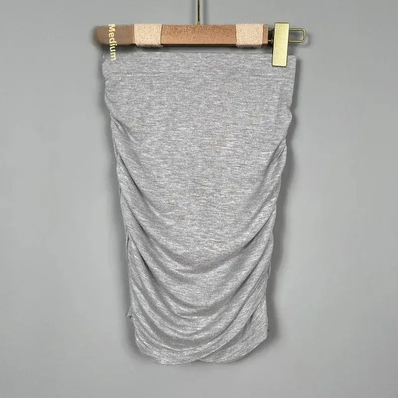 Women's Slim Fit High Waist Leg Shallow Rice Skirt Set - Image 4