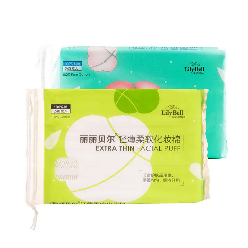 Lilibel Disposable Makeup Cotton Face Towel Double Sided Lightweight - Image 12