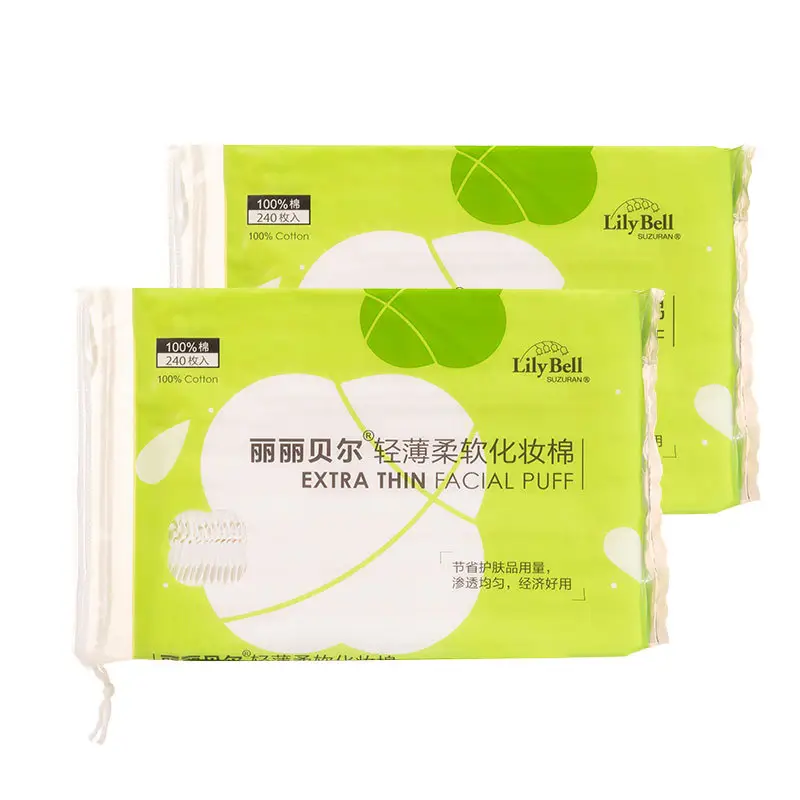 Lilibel Disposable Makeup Cotton Face Towel Double Sided Lightweight - Image 13